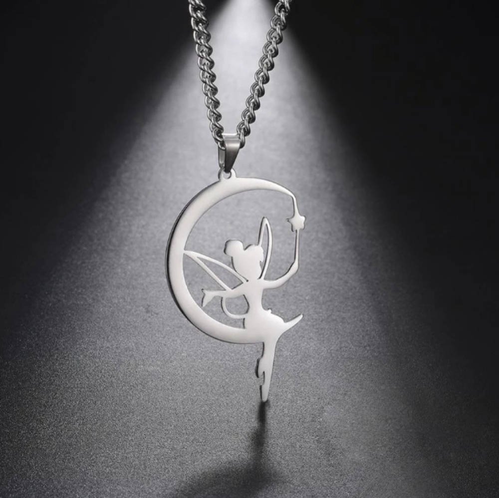 🆕 Unift Moon Elves Fairy Stainless Steel Necklace